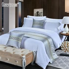 New design home textile comfortable modern star hotel bed runners for king size bed