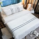 Hotel supplier Jacquard hotel & hotel bed linens 100% cotton bedding sets