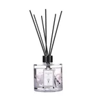 300ml Soothing & Relaxing Aromatic Lilies & Sandalwood Scent Notes Home Diffuser Reeds Scented Sticks Gift Set for Bedroom