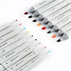 Dual Tips Art Design Drawing Pen Set 168 colors Markers