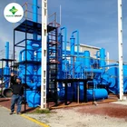 Waste pyrolysis oil used oil reconditioning to diesel refinery machine