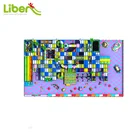 Large Square Liben Kids Plastic Indoor Playground Equipment