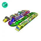 2020 New design Beautiful giant inflatable obstacle course for sale