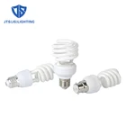 Low voltage daylight lamp E27 B22 10w 18w cfl half spiral 4T energy saving fluorescent light