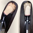 Free shipping Human Hair Wigs Virgin Brazilian Wigs Human Hair 100% Unprocessed 13x4 Straight Lace Front Wigs for Women