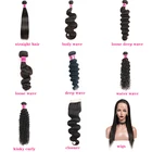 Wave Hair Brazilian Weaves Hair Weave Bundles Water Wave Hair 3 Bundle Wet And Wavy Virgin Brazilian Hair Human Weaves