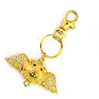 Artigifts Factory Supplying Shenzhen Keychain Metal Gold Key Chain Pig