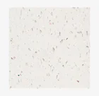 Artificial quartz stone slab for kitchen countertop pure super diamond white Luji Leo quartzite slabs