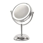 Amazon Hot Sells Desktop Makeup With Led Lightschromed Mirror