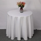 custom round and printed tablecloth for wedding or party/ home hotel table cover