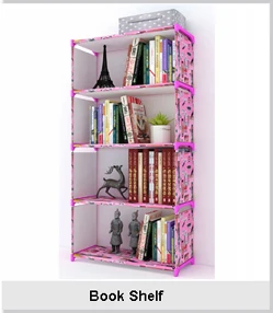 Modern portable bookshelf/ detachable bookshelf / mini bookshelf