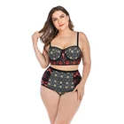 pattern black boho beach cover up big girl high waisted bikini bandeau top swimsuit best support womens bathing suits