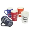 Customized 12oz Promotional Coffee Mug Ceramic Blanks Personalized Porcelain Mug Cup