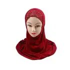 Yiwu Timett 19 ladies style jersey muslim cap hijab solid color