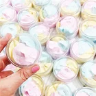 OEM / ODM Private Label Scent Sweet Bubbly Natural Vegan Hand Body Wash Shower Gel Colorful Fluffy Bath Cream Whipped Soap