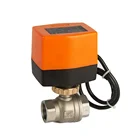 2 Way Electric Valve Actuator Motorized Controller Ball Valve Power On Off Two-way SS304 220v Valves