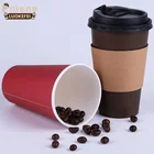 Coffee Paper Cups Coffee China Factory Sell PLA PE Paper Cups Coffee With High Quality