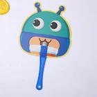 Cartoon Design PP Plastic Advertising Hand Fan