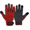PRI Flexible red gloves work fitness construction auto safety equipment light outdoor mechanic gloves work