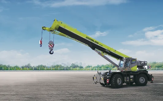 Oriemac Machinery Zoomlion Brand 85 ton Rough Terrain Crane ZRT850 Heavy Crane Price