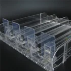 Retail Free Sample Supermarket Bottle Drink Spring Loaded Shelf Pusher