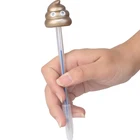 New Design Squishy Pen Stationery Pens Holder Toppers Slow Rising Squeeze Toys for Christmas Gift