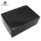 Customized Recycled Matte Black Printing Corrugated Cardboard Carton Mailer Shipping Mail Box