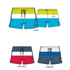 Wholesale mens white swim trunks short beach shorts polyester with mesh