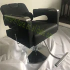 2019 New European Styling Heavy Duty All Black Molded Recline Barber Chair Salon Chair Styling chair