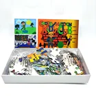 wholesales custom paper puzzle toys adults children learning educational printing mini 500 jigsaw puzzle game