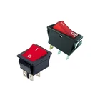 15A Locking ON OFF 2Pin Screw Terminal Car Toggle Switch With Nameplate