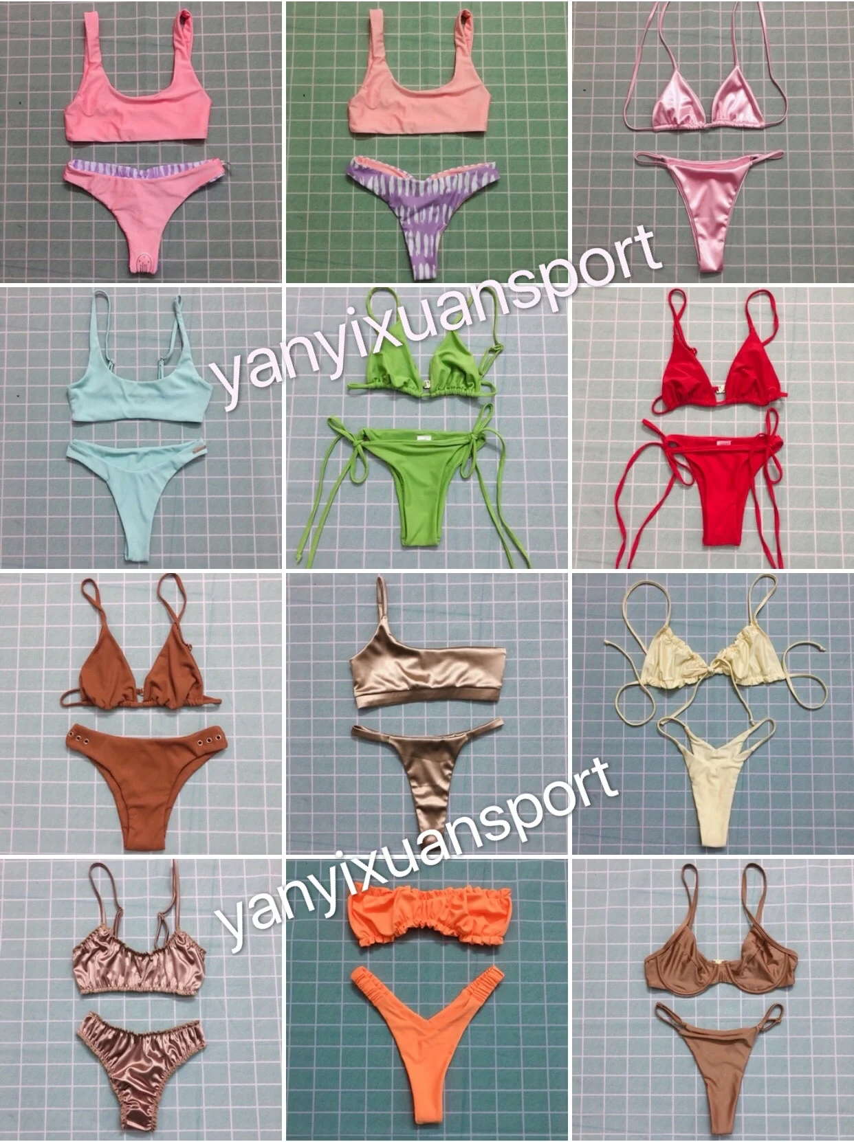 时尚推高比基尼泳装女式泳装丁裤比基尼套装 buy women swimwear