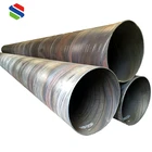 api 5l x52 pipeline large diameter spiral welded steel pipe for water oil and gas