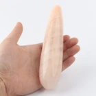 Natural crystal dildos yoni Pink Aventurine massage wands for women