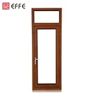 china heavy aluminum frame kitchen entrance hinges swing glass casement door