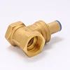 Good Price Brass Forged Magnetic Water Lockable Gate Valve With Key Lock Handle