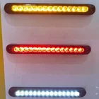 Ce 12v Led Strip Light Manufacturer UV PC 10-30V Waterproof Car LED Strip Tail Brake Stop Light