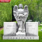 Marble Tombstone Marble Tombstone Beautiful White Marble Angel Headstone Memorial Bench Tombstone