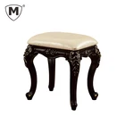 Cheap dress plastic make up soft stool / dressing table seat