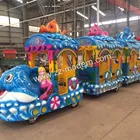 Trains Electric Train Outdoor Electric Mini Mall Trackless Trains Carriage For Sale