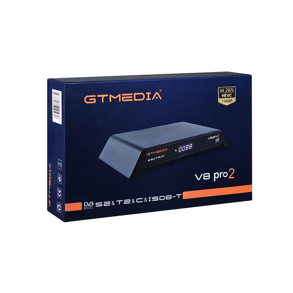 Gtmedia V8 Pro2 Satellite Tv Receiver Hd 1080p Dvb S2 Dvb T2 Cable Isdb