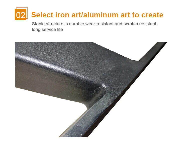 Customized all-weather rust proof durable courtyard patio Aluminum fence villa garden gate