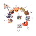Top quality hotsale wholesale animal 3d soft rubber pvc keychain with customized logo