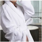 100% Cotton Embroidery Cut Pile Hotel Bathrobe