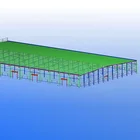 High quality cheap steel structure warehouse drawings