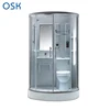 All in one outdoor camping shower cabin with toilet