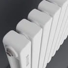 Central oval tube steel pipe heating water radiator