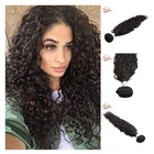 Top remy grade Peruvian virgin human Brazilian curly hair bundles
