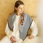 100 pure silk private label digital printed silk scarves