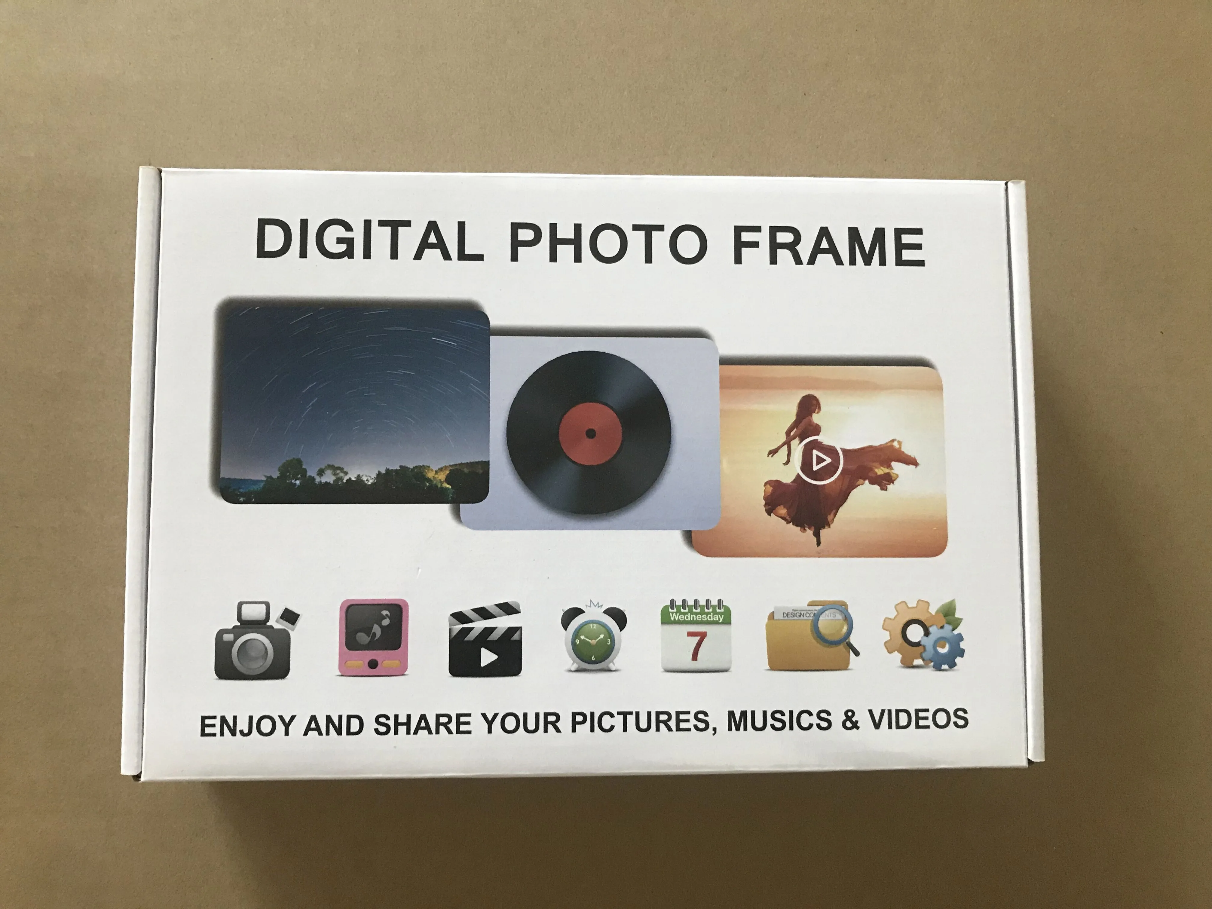 classic digital photo frame hot sexy video girl full hd 8 inch